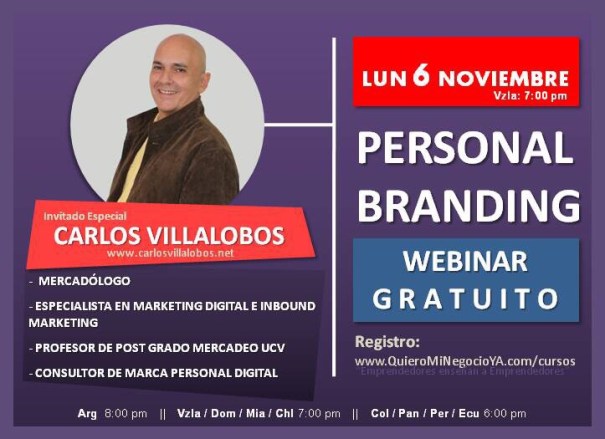 Personal Branding o Marca Personal Webinar