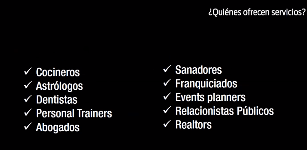 Quienes pueden ofrecer citas online