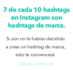 Uso de Hashtags