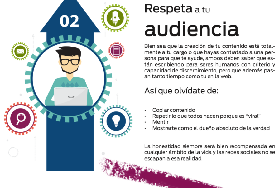 Respeta tu audiencia